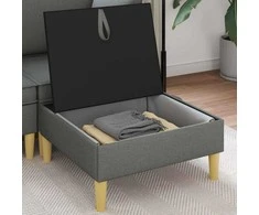 Sofa su saugojimu Audinys