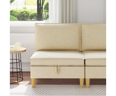 Sofa su saugojimu Audinys