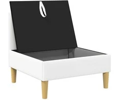 Sofa su saugojimu Audinys
