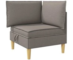 Sofa su saugojimu Audinys