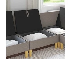 Sofa su saugojimu Audinys