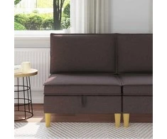Sofa su saugojimu Audinys