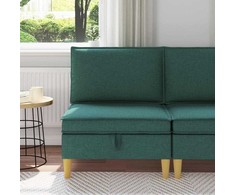 Sofa su saugojimu Audinys
