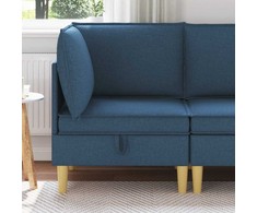 Sofa su saugojimu Audinys