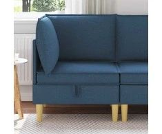 Sofa su saugojimu Audinys