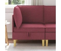 Sofa su saugojimu Audinys