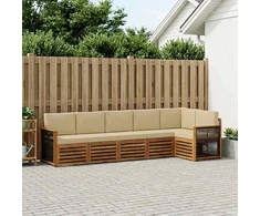 Sofa Lauko sofos komplektas 6 vnt. Natūrali