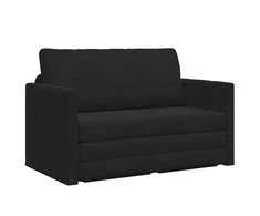 Sofa lova Juoda 124 x 71 x 78 cm Aksomas