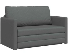 Sofa lova 110cm Tamsiai pilka audinys