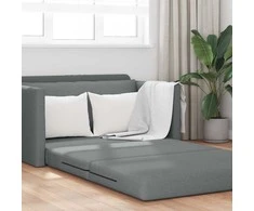 Sofa lova 110cm Tamsiai pilka audinys