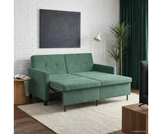 Sofa lova Jūrinė žalia Audinys