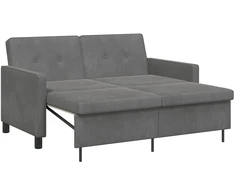 Sofa lova Tamsiai pilka Audinys