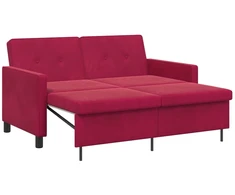 Sofa lova Vyno raudona Audinys