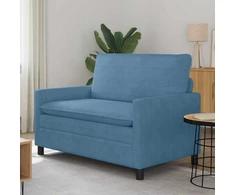 Sofa Mėlyna 126 x 81 x 87,5 cm Audinys