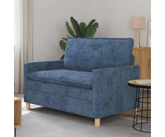 Sofa Mėlyna 126 x 81 x 87,5 cm Poliesteris