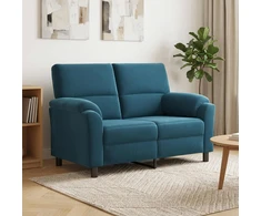 Sofa Mėlyna 154 x 85 x 93 cm Aksomas