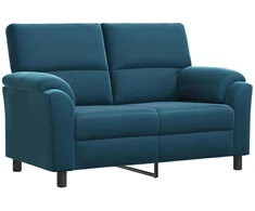 Sofa Mėlyna 154 x 85 x 93 cm Aksomas