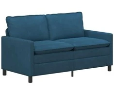 Sofa Mėlyna 156 x 81 x 87,5 cm Aksomas