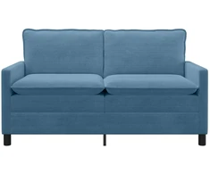 Sofa Mėlyna 156 x 81 x 87,5 cm Audinys