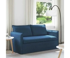 Sofa Mėlyna 195 x 82 x 85 cm Metalas