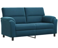 Sofa Mėlyna 174 x 85 x 93 cm Aksomas