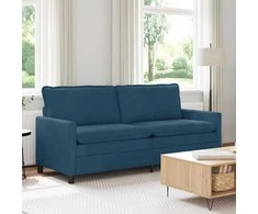 Sofa Mėlyna 196 x 81 x 87,5 cm Aksomas