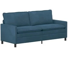 Sofa Mėlyna 196 x 81 x 87,5 cm Aksomas
