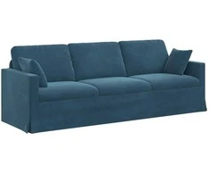 Sofa Mėlyna 228 x 78 x 80 cm Aksomas