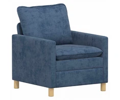 Sofa Mėlyna 76 x 81 x 87,5 cm Poliesteris