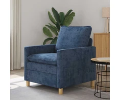 Sofa Mėlyna 76 x 81 x 87,5 cm Poliesteris