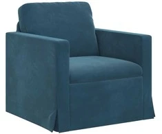 Sofa Mėlyna 78 x 78 x 80 cm Aksomas