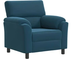 Sofa Mėlyna 94 x 85 x 93 cm Aksomas