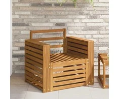 Lauko sofa Kietos akacijos mediena Natūrali