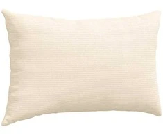 Sofa Pagalvės 2 pcs Kreminė 50 x 30 cm Kordūrinis audinys