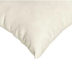 Sofa Pagalvės 2 pcs Kreminė 80 x 80 cm Kordūrinis audinys