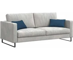 Sofa Pagalvės 2 pcs Mėlyna 50 x 30 cm audinys