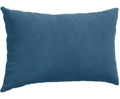 Sofa Pagalvės 2 pcs Mėlyna 50 x 30 cm Kordūrinis audinys