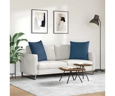 Sofa Pagalvės 2 vnt. audinys Mėlyna 60 x 60 cm