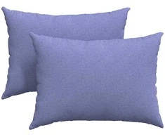 Sofa Pagalvės 2 pcs Džinsinės mėlynos 70 x 50 cm audinys