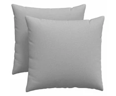 Sofa Pagalvės 2 pcs Debesų pilka 45 x 45 cm audinys