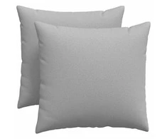 Sofa Pagalvės 2 pcs Debesų pilka 50 x 50 cm audinys