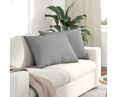 Sofa Pagalvės 2 pcs Debesų pilka 70 x 50 cm audinys