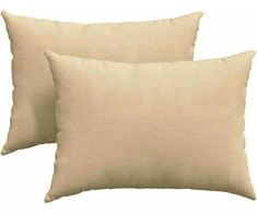 Sofa Pagalvės 2 pcs Pilkai žalia 70 x 50 cm Kordūrinis audinys