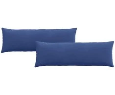 Sofa Pagalvės 2 pcs Policijos mėlyna 120 x 40 cm