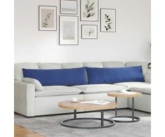 Sofa Pagalvės 2 pcs Policijos mėlyna 145 x 40 cm