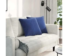 Sofa Pagalvės 2 pcs Policijos mėlyna 45 x 45 cm