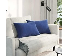 Sofa Pagalvės 2 pcs Policijos mėlyna 60 x 40 cm