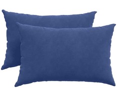 Sofa Pagalvės 2 pcs Policijos mėlyna 60 x 40 cm