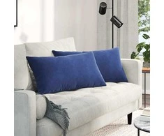 Sofa Pagalvės 2 pcs Policijos mėlyna 80 x 40 cm