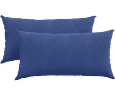 Sofa Pagalvės 2 pcs Policijos mėlyna 80 x 40 cm